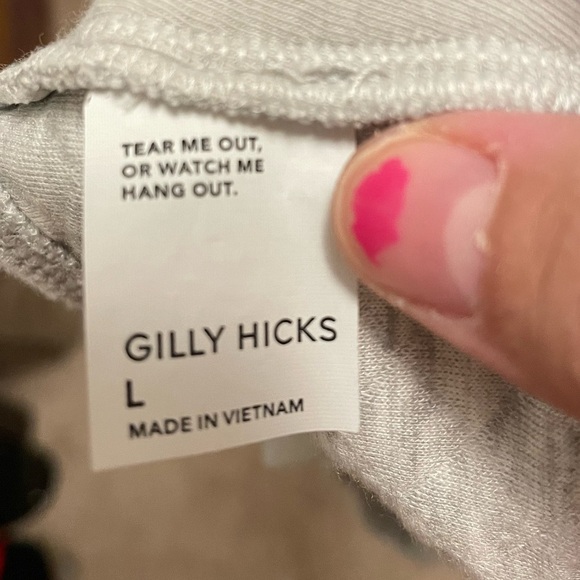 Gilly Hicks Gray quilted Sports Bra with Adjustable Straps size L - Picture 5 of 5